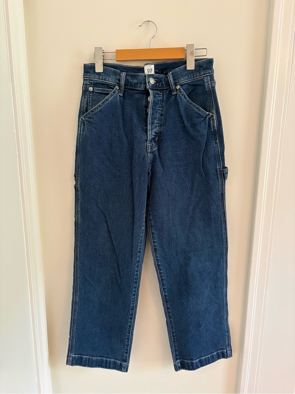 GAP Men's Dark Blue Carpenter Jeans